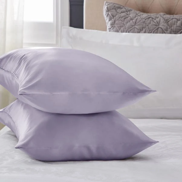 Dorma Lavender Silk Pillowcase 3 Dorma Lavender Silk Pillowcase