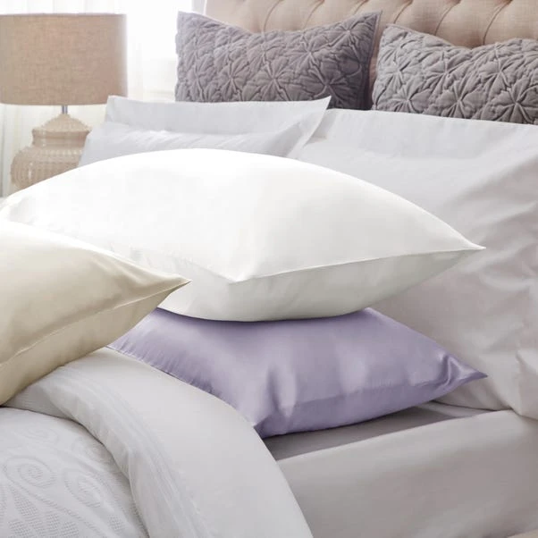 Dorma Lavender Silk Pillowcase 5 Dorma Lavender Silk Pillowcase - Image 3