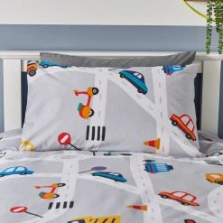 Dunelm Transport Duvet Cover And Pillowcase Set -pillowcase shop 30768114 alt02