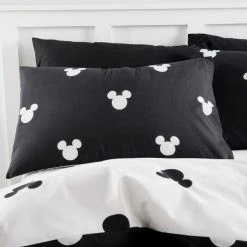 Disney Mickey Mono Duvet Cover And Pillowcase Set -pillowcase shop 30768153 alt02
