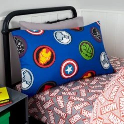 Marvel Logo Duvet Cover And Pillowcase Set -pillowcase shop 30768162 alt03