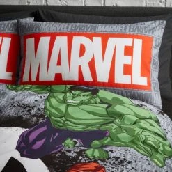 Marvel Avengers 100% Cotton Duvet Cover And Pillowcase Set -pillowcase shop 30768164 alt02