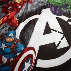 Marvel Avengers 100% Cotton Duvet Cover And Pillowcase Set -pillowcase shop 30768164 alt04
