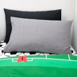 Dunelm Football Duvet Cover And Pillowcase Twin Pack Set -pillowcase shop 30768199 alt04