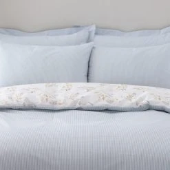 Dunelm Harriet Floral 100% Cotton Duvet Cover And Pillowcase Set -pillowcase shop 30768747 alt04