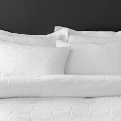 Elements Sten White Jacquard Duvet Cover And Pillowcase Set -pillowcase shop 30768775 alt02