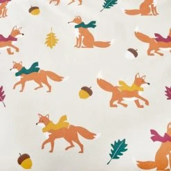 Dunelm Fox Natural 100% Brushed Cotton Duvet Cover And Pillowcase Set -pillowcase shop 30770238 alt02