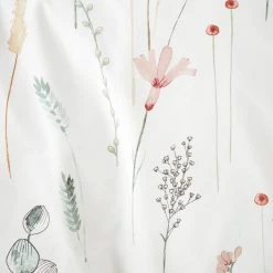 Dunelm Dried Flowers Blush Duvet Cover And Pillowcase Set -pillowcase shop 30770528 alt02