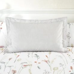 Dunelm Dried Flowers Oxford Pillowcase