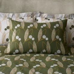 Elements Leaf Olive Duvet Cover And Pillowcase Set 12 Elements Leaf Olive Duvet Cover And Pillowcase Set -pillowcase shop 30770536 alt04