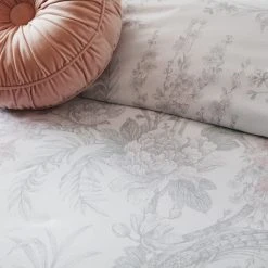 Holly Willoughby Eleni Bird 100% Cotton Duvet Cover And Pillowcase Set -pillowcase shop 30771009 alt02