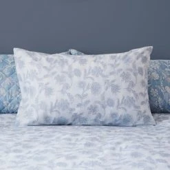 Dunelm Mabel Blue Duvet Cover And Pillowcase Set -pillowcase shop 30771099 alt02