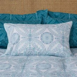 Dunelm Mandala Teal Duvet Cover And Pillowcase Set -pillowcase shop 30771111 alt02