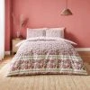 Dunelm Zarah Pink Duvet Cover And Pillowcase Set -pillowcase shop 30771136