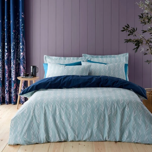Dunelm Whimsical Floral Midnight 100% Cotton Duvet Cover And Pillowcase Set 4 Dunelm Whimsical Floral Midnight 100% Cotton Duvet Cover And Pillowcase Set - Image 2