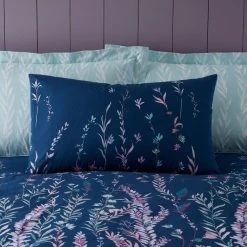 Dunelm Whimsical Floral Midnight 100% Cotton Duvet Cover And Pillowcase Set 10 Dunelm Whimsical Floral Midnight 100% Cotton Duvet Cover And Pillowcase Set -pillowcase shop 30771493 alt02
