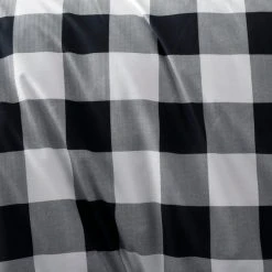 Dunelm Luca Buffalo Mono Duvet Cover And Pillowcase Set -pillowcase shop 30771506 alt05