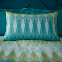 Elements Maverick Teal Duvet Cover And Pillowcase Set 11 Elements Maverick Teal Duvet Cover And Pillowcase Set -pillowcase shop 30771511 alt03