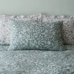 Dunelm Lyra Arts And Crafts Lilypad Duvet Cover And Pillowcase Set -pillowcase shop 30771515 alt03