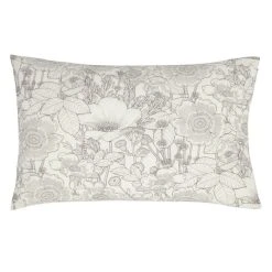 Dunelm Winnie Floral Natural 100% Cotton Duvet Cover And Pillowcase Set -pillowcase shop 30771535 alt06