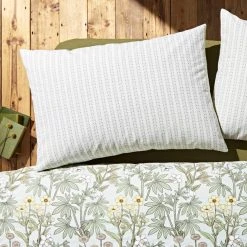 Natural History Museum Meadow Green 100% Cotton Duvet Cover And Pillowcase Set 12 Natural History Museum Meadow Green 100% Cotton Duvet Cover And Pillowcase Set -pillowcase shop 30771540 alt05