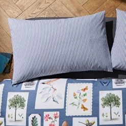 Natural History Museum Woodland Blue 100% Cotton Duvet Cover And Pillowcase Set 12 Natural History Museum Woodland Blue 100% Cotton Duvet Cover And Pillowcase Set -pillowcase shop 30771545 alt05