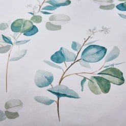 Dunelm Eucalyptus Green Duvet Cover And Pillowcase Set -pillowcase shop 30771621 alt04