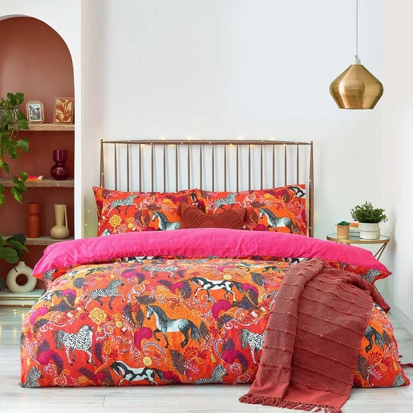 Furn Vivid Andalucian Reversible Duvet Cover And Pillowcase Set 4 Furn Vivid Andalucian Reversible Duvet Cover And Pillowcase Set - Image 2
