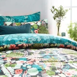 Furn Secret Garden Reversible Duvet Cover And Pillowcase Set -pillowcase shop 30771678 alt02