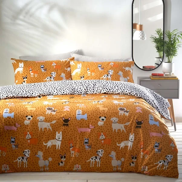 Furn Woofers Reversible Duvet Cover And Pillowcase Set 3 Furn Woofers Reversible Duvet Cover And Pillowcase Set - Image 2