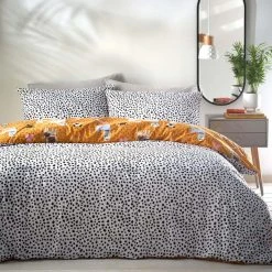 Furn Woofers Reversible Duvet Cover And Pillowcase Set 8 Furn Woofers Reversible Duvet Cover And Pillowcase Set -pillowcase shop 30771696 alt02