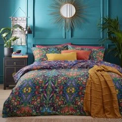 Furn Papilion Reversible Duvet Cover And Pillowcase Set