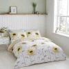 Catherine Lansfield Painted Sunflowers Duvet Cover And Pillowcase Set -pillowcase shop 30771748