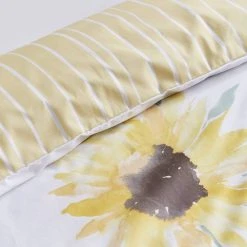 Catherine Lansfield Painted Sunflowers Duvet Cover And Pillowcase Set -pillowcase shop 30771748 alt02