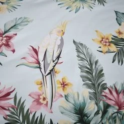 Catherine Lansfield Tropical Floral Duvet Cover And Pillowcase Set -pillowcase shop 30771751 alt03