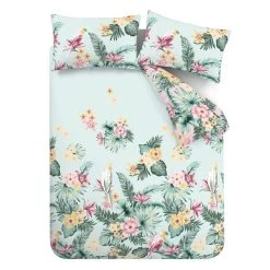 Catherine Lansfield Tropical Floral Duvet Cover And Pillowcase Set -pillowcase shop 30771751 alt04