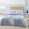 Catherine Lansfield Larsson Geo Blue Duvet Cover And Pillowcase Set -pillowcase shop 30771772
