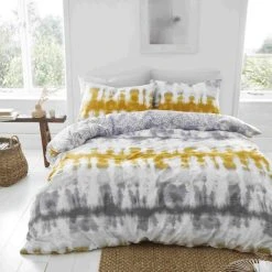 Pineapple Elephant Hermosa Tie Dye Duvet Cover And Pillowcase Set