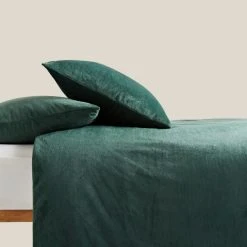 Dunelm Soft Plush Duvet Cover And Pillowcase Set -pillowcase shop 30771888 alt02