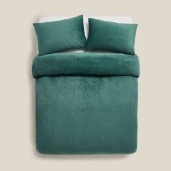 Dunelm Soft Plush Duvet Cover And Pillowcase Set -pillowcase shop 30771888 alt04