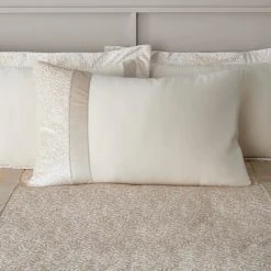 Dunelm Beverley Champagne Duvet Cover And Pillowcase Set -pillowcase shop 30772184 alt02