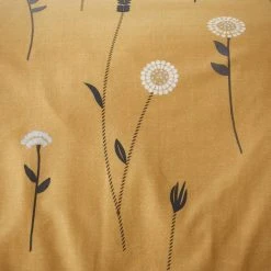 Dunelm Scandi Floral Grey Duvet Cover And Pillowcase Set -pillowcase shop 30772206 alt04