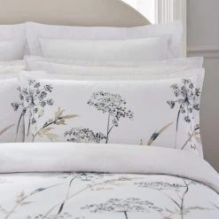 Dorma Purity Meadow 100% Cotton Duvet Cover And Pillowcase Set -pillowcase shop 30772247 alt03