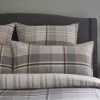 Dorma Heritage Check 100% Brushed Cotton Continental Pillowcase Set -pillowcase shop 30776066