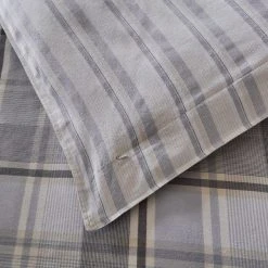 Dorma Heritage Check 100% Brushed Cotton Continental Pillowcase Set -pillowcase shop 30776066 alt02