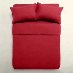 Dunelm Simply 100% Brushed Cotton Duvet Cover And Pillowcase Set -pillowcase shop 30780554 alt03