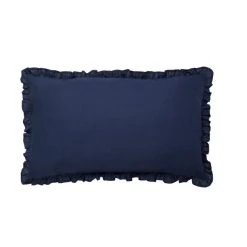 Dunelm Pure Cotton Frilled Pillowcase -pillowcase shop 30791122 alt01