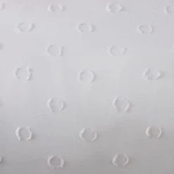 Dunelm Thyra Tufted White Spot Duvet Cover And Pillowcase Set -pillowcase shop 30791811 alt02