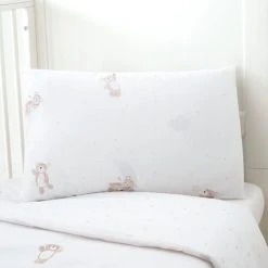 Dunelm Baby Bears 100% Cotton Cot Bed Duvet Cover And Pillowcase Set -pillowcase shop 30792036 alt02