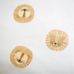 Dunelm 3D Lion Single Yellow Duvet Cover And Pillowcase Set -pillowcase shop 30792049 alt03